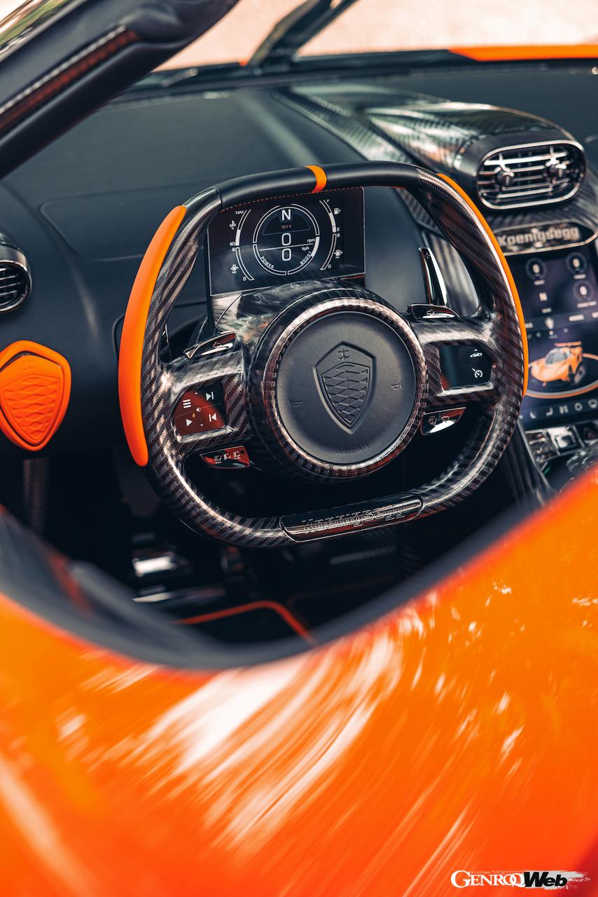 ケーニグセグ ジェスコのコクピット