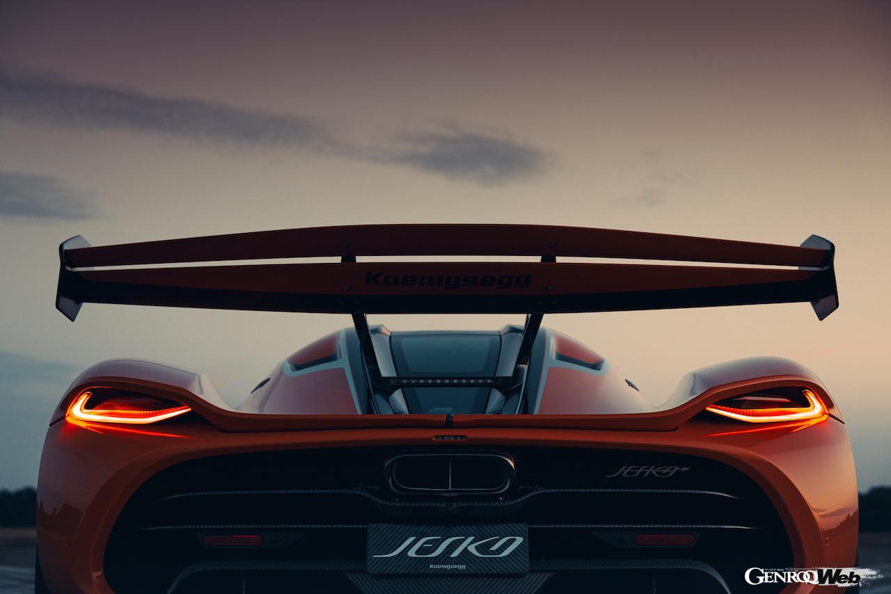 ケーニグセグ ジェスコのリヤビュー