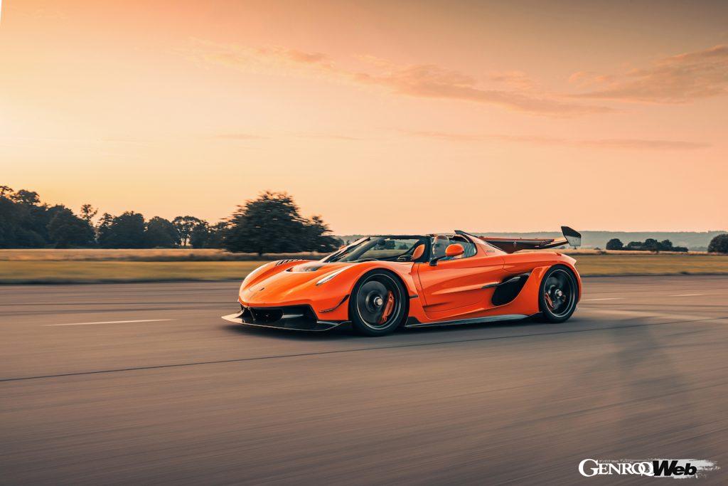 ケーニグセグ ジェスコのフロントビュー