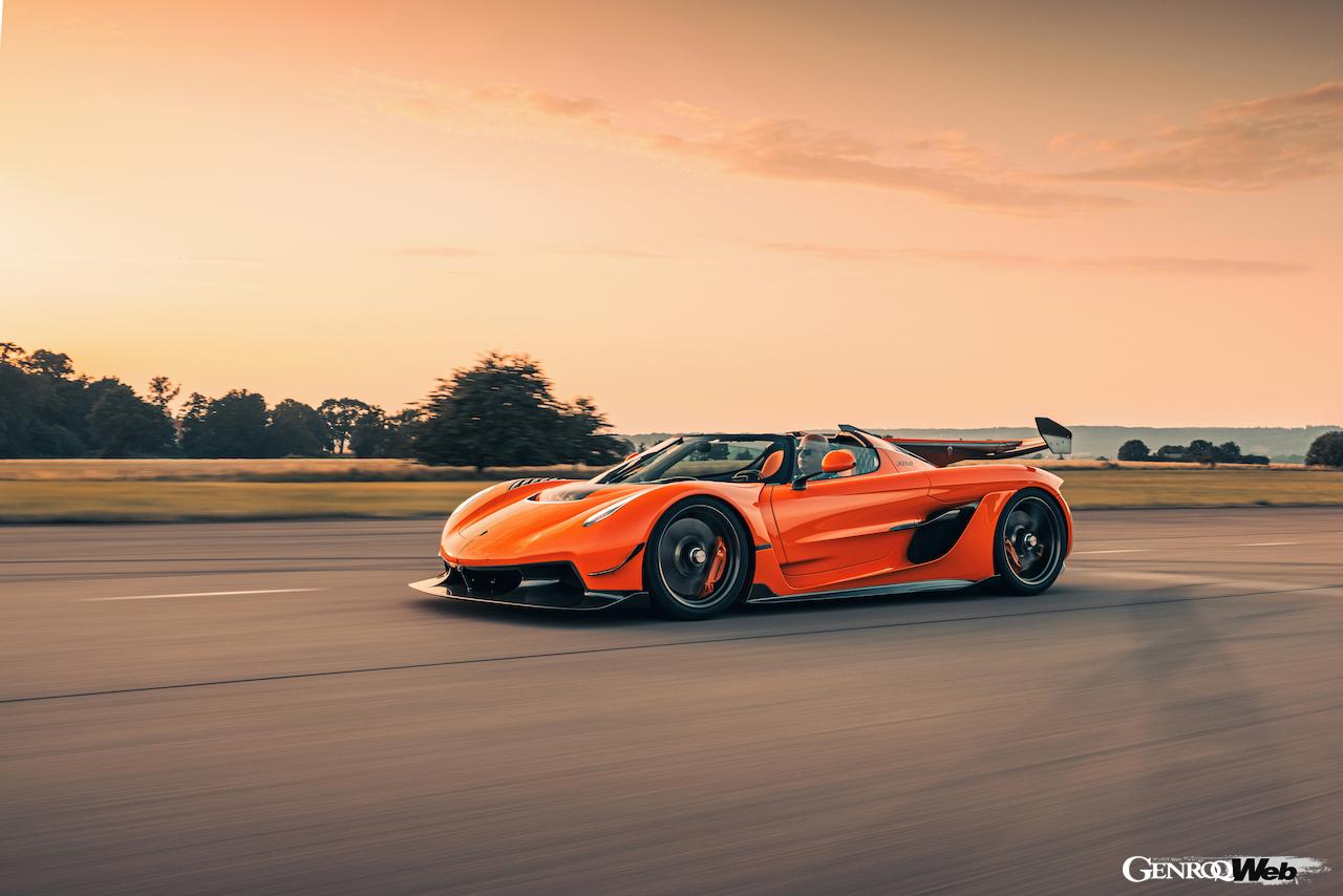 ケーニグセグ ジェスコのフロントビュー