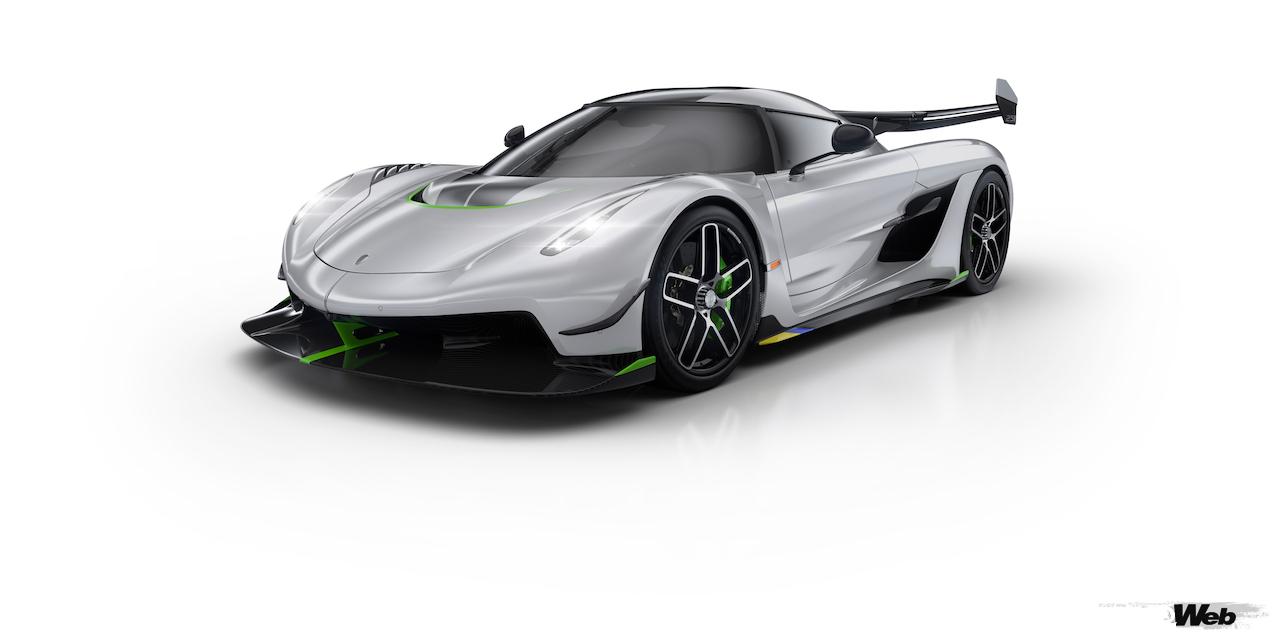 ケーニグセグ ジェスコのフロントビュー