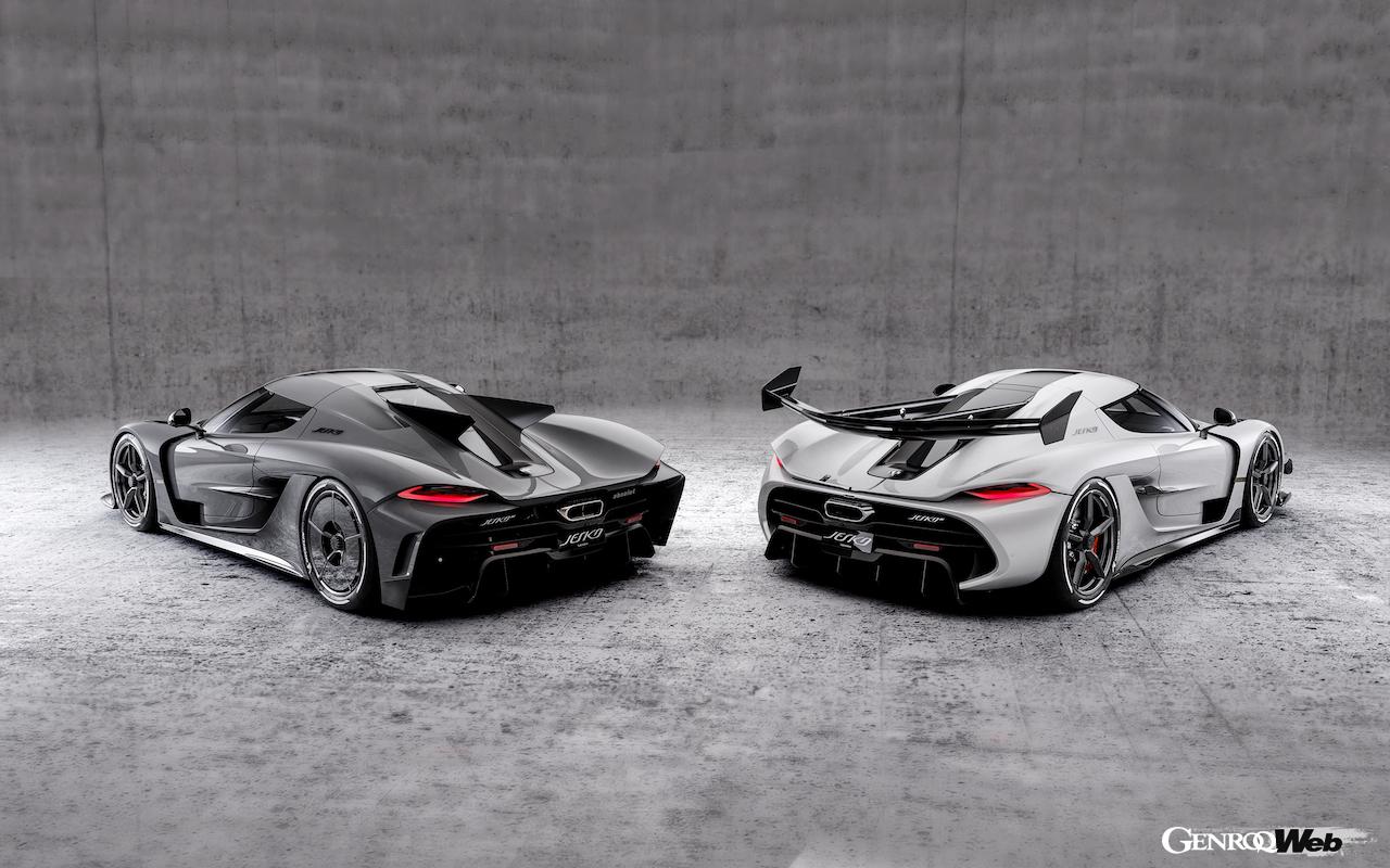 ケーニグセグ ジェスコ及びジェスコ アブソリュートのリヤビュー