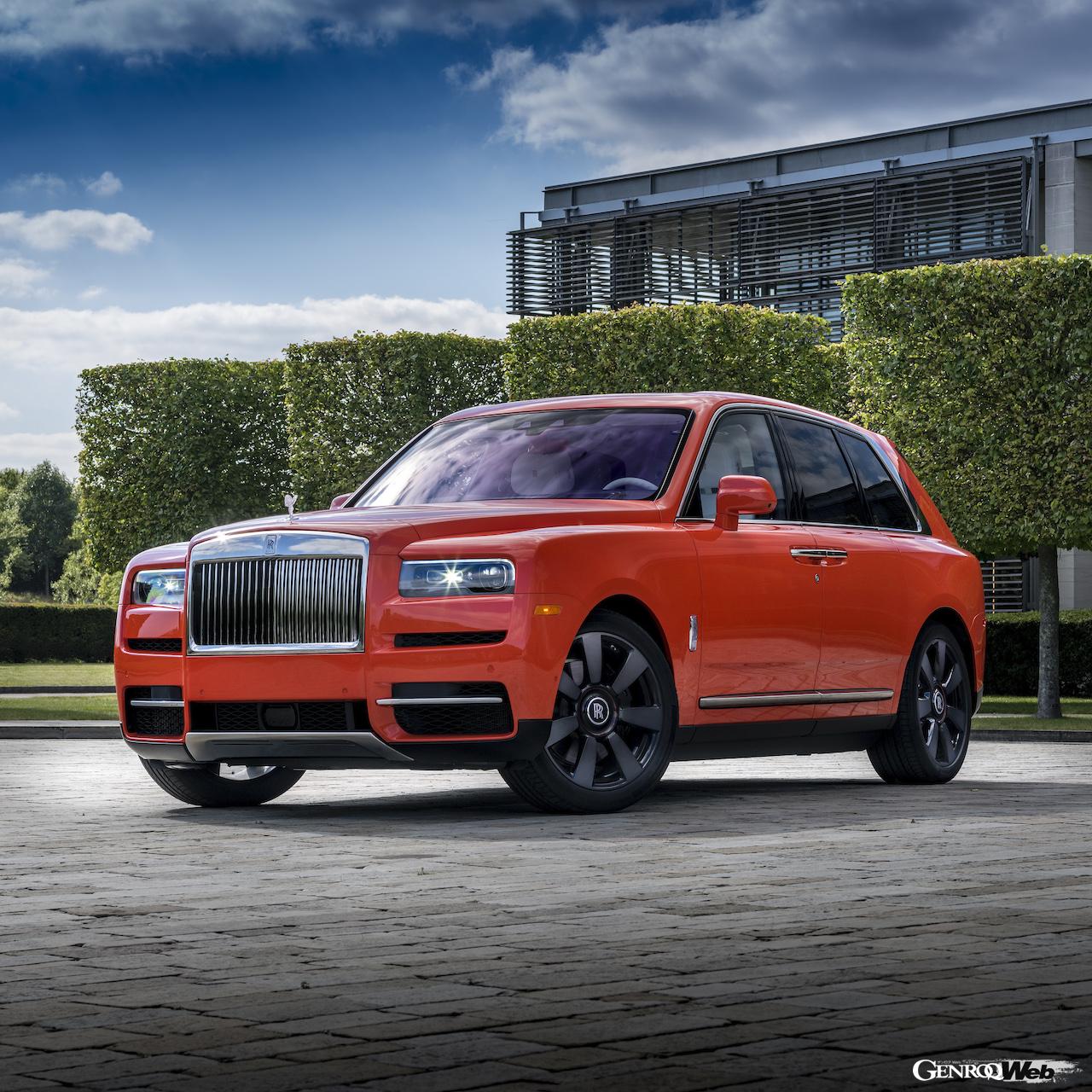 マイケル・フックス氏の「フックス オレンジ」をまとったカリナン