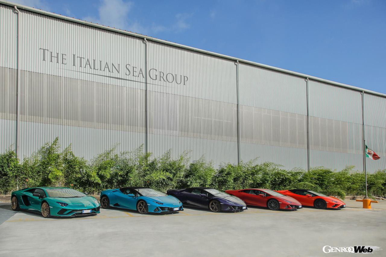 アウトモビリ ランボルギーニは、豪華なメガヨットのビルダーとして知られるイタリアン・シー・グループとタッグを組んだ