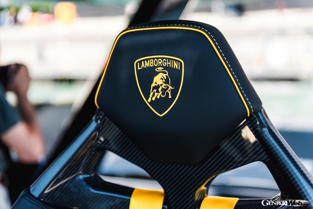 Tecnomar for Lamborghini 63。シート