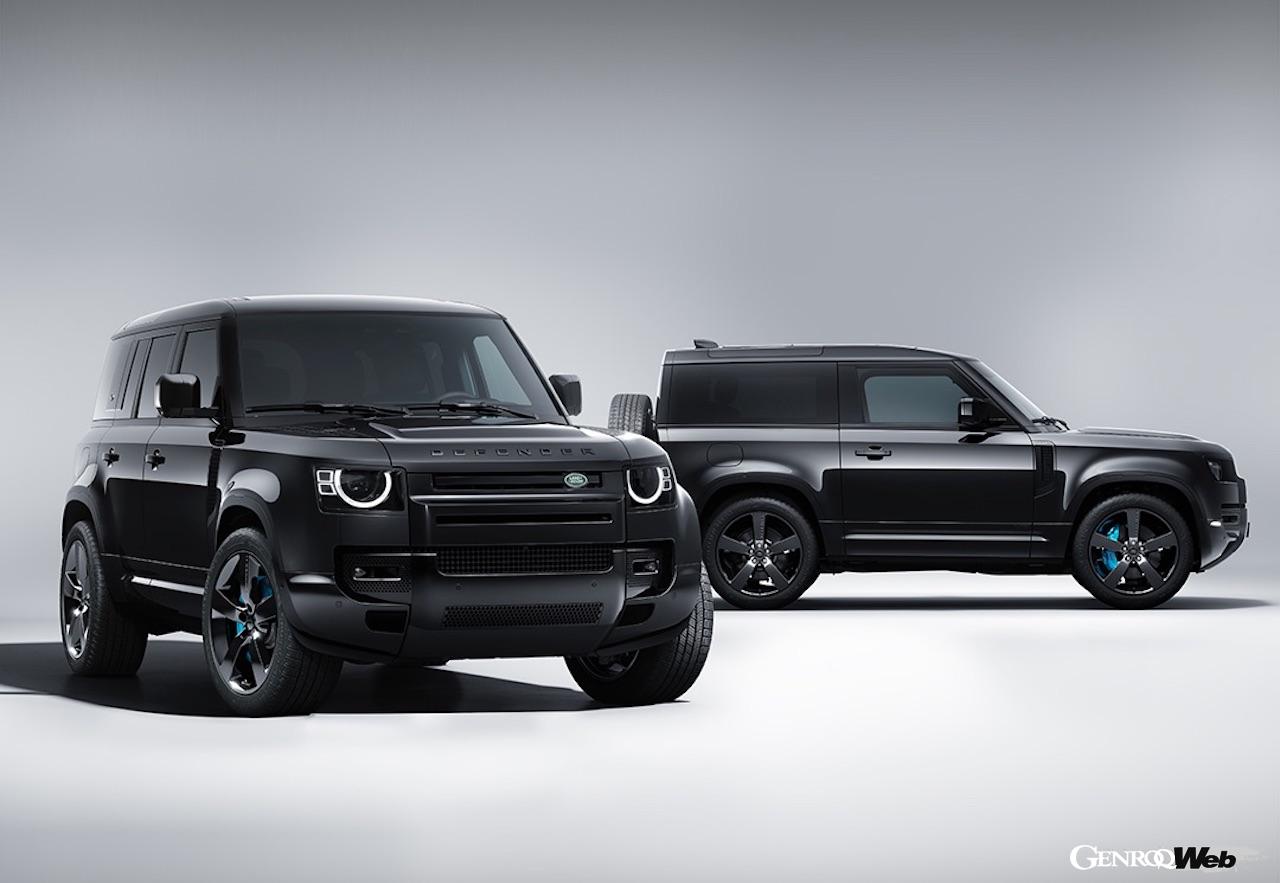 『007／ノー・タイム・トゥ・ダイ』公開記念、300台限定の「ランドローバー ディフェンダー V8 ボンド エディション」がデビュー