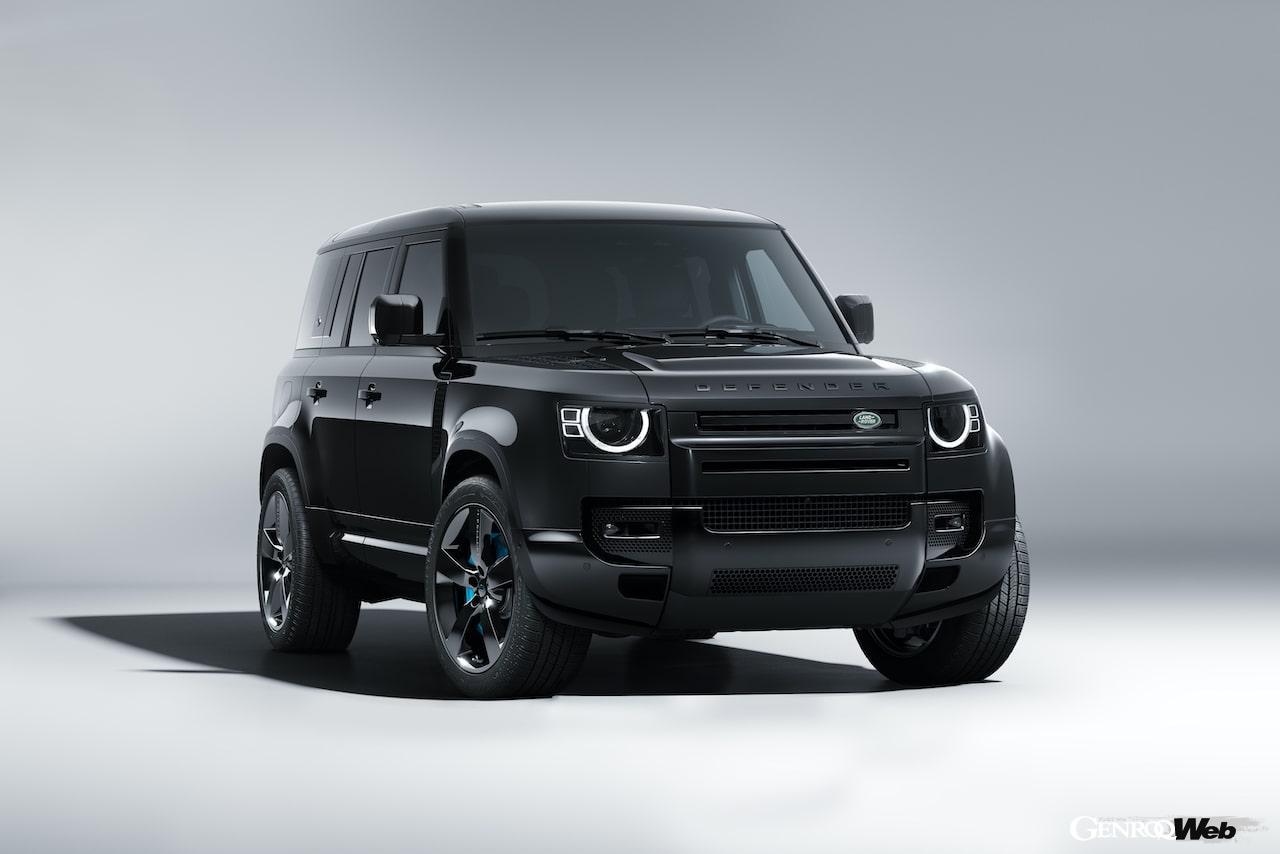 『007／ノー・タイム・トゥ・ダイ』公開記念、300台限定の「ランドローバー ディフェンダー V8 ボンド エディション」がデビュー