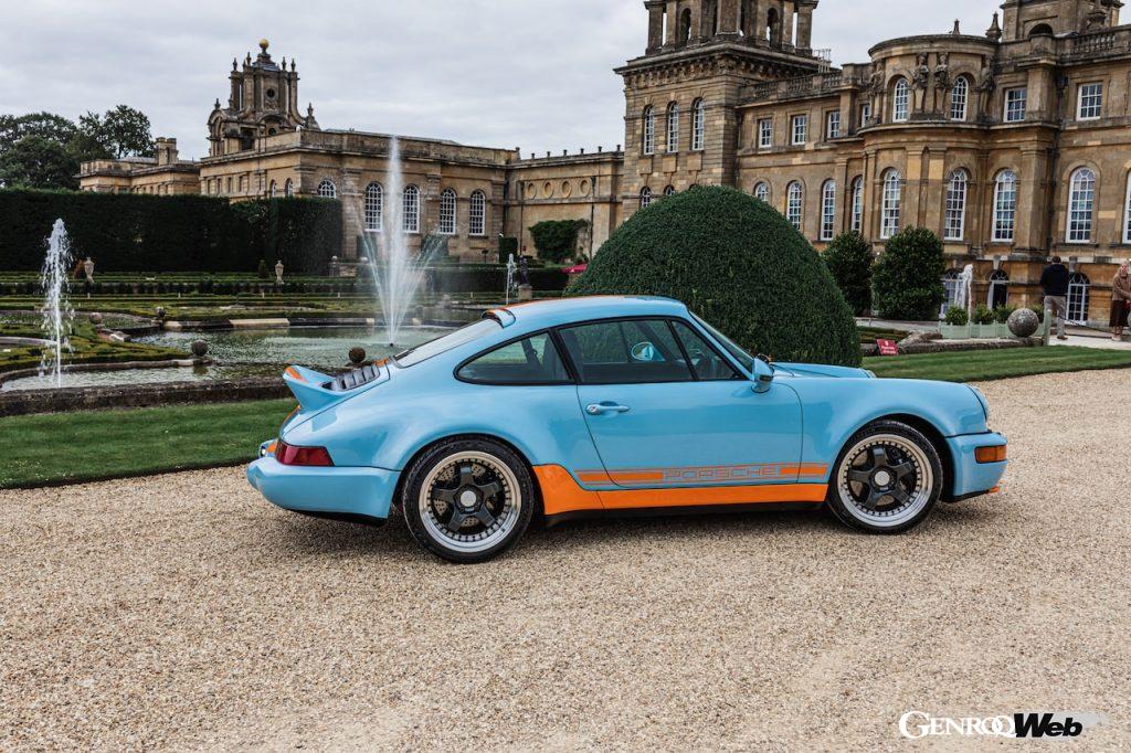 ガルフ・カラーを纏った電動964、「エバラティ エレクトリック ポルシェ 911 ガルフ シグニチャー エディション」を世界初公開