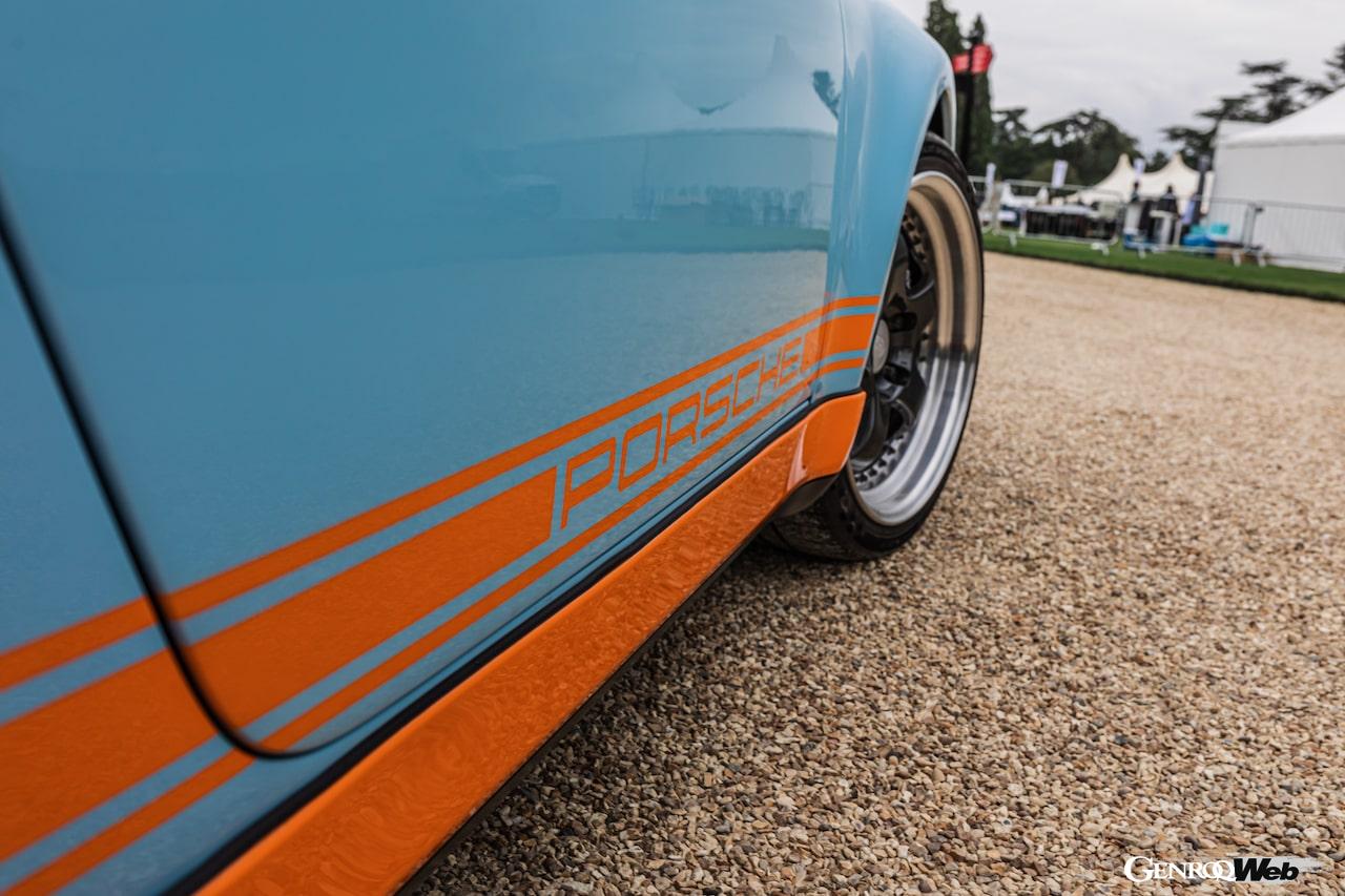 ガルフ・カラーを纏った電動964、「エバラティ エレクトリック ポルシェ 911 ガルフ シグネチャー エディション」を世界初公開