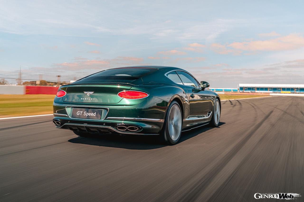 ベントレー コンチネンタル GT スピードのリヤビュー