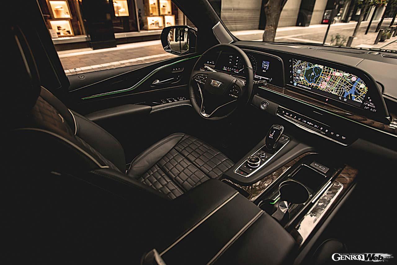 キャデラック エスカレード スポーツのインテリア