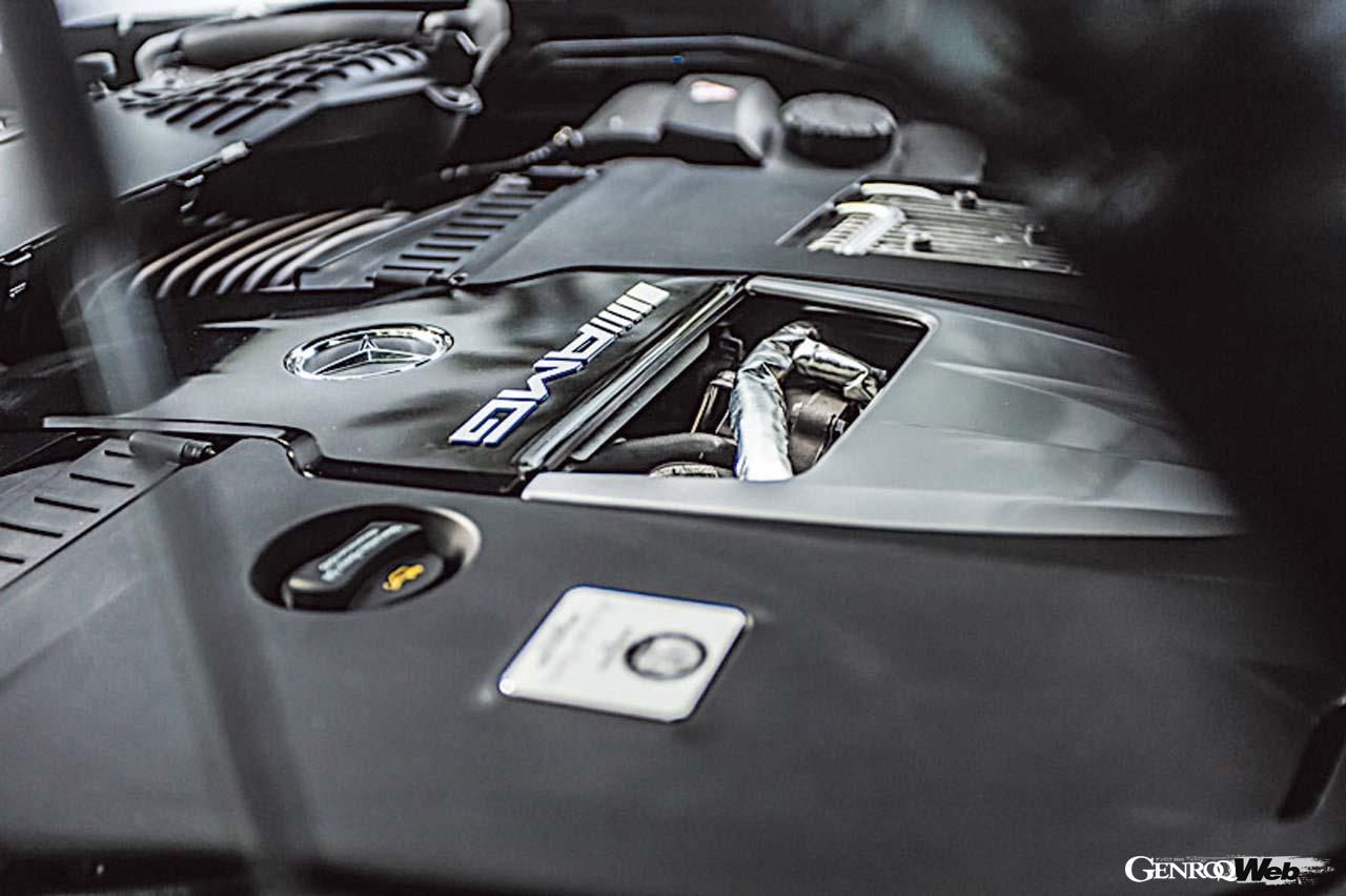 メルセデスAMG G63のエンジン