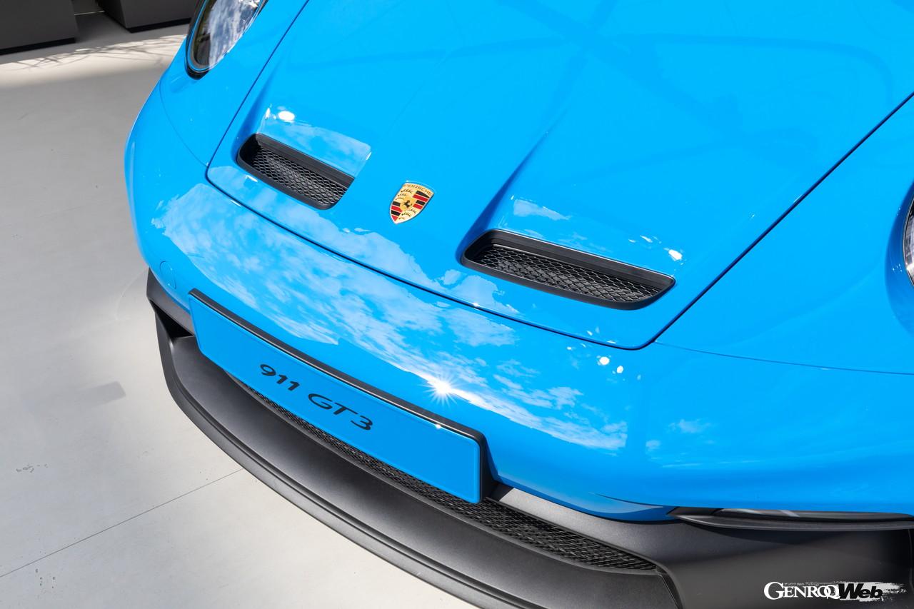 ポルシェ、純内燃機関の究極完成系「992型GT3」をIAAで披露 【IAA