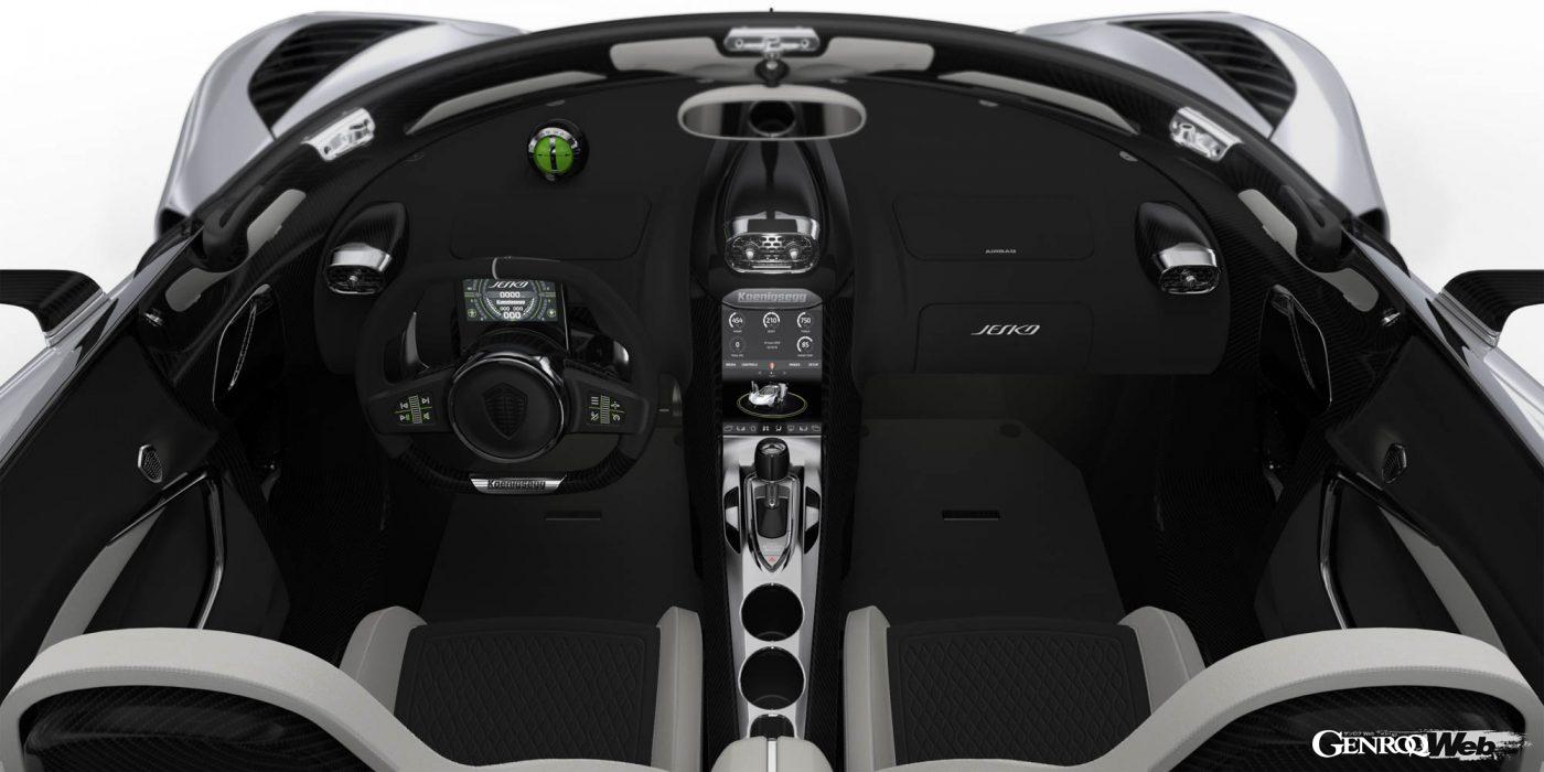 ケーニグセグ ジェスコのコクピット
