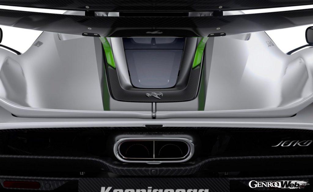 ケーニグセグ ジェスコのリヤセクション