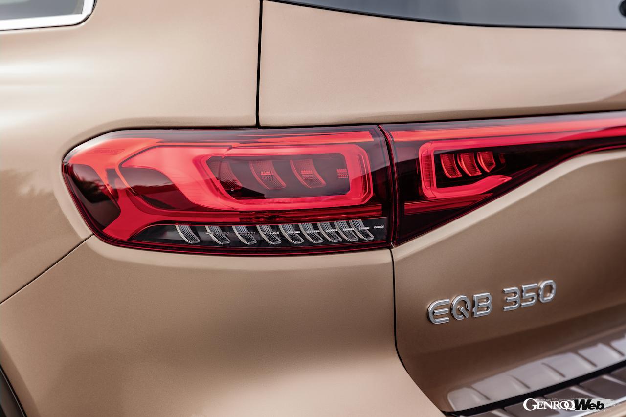 メルセデス・ベンツ EQBのテールランプ