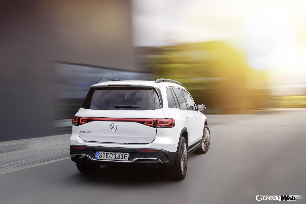 メルセデス・ベンツ EQBのリヤビュー