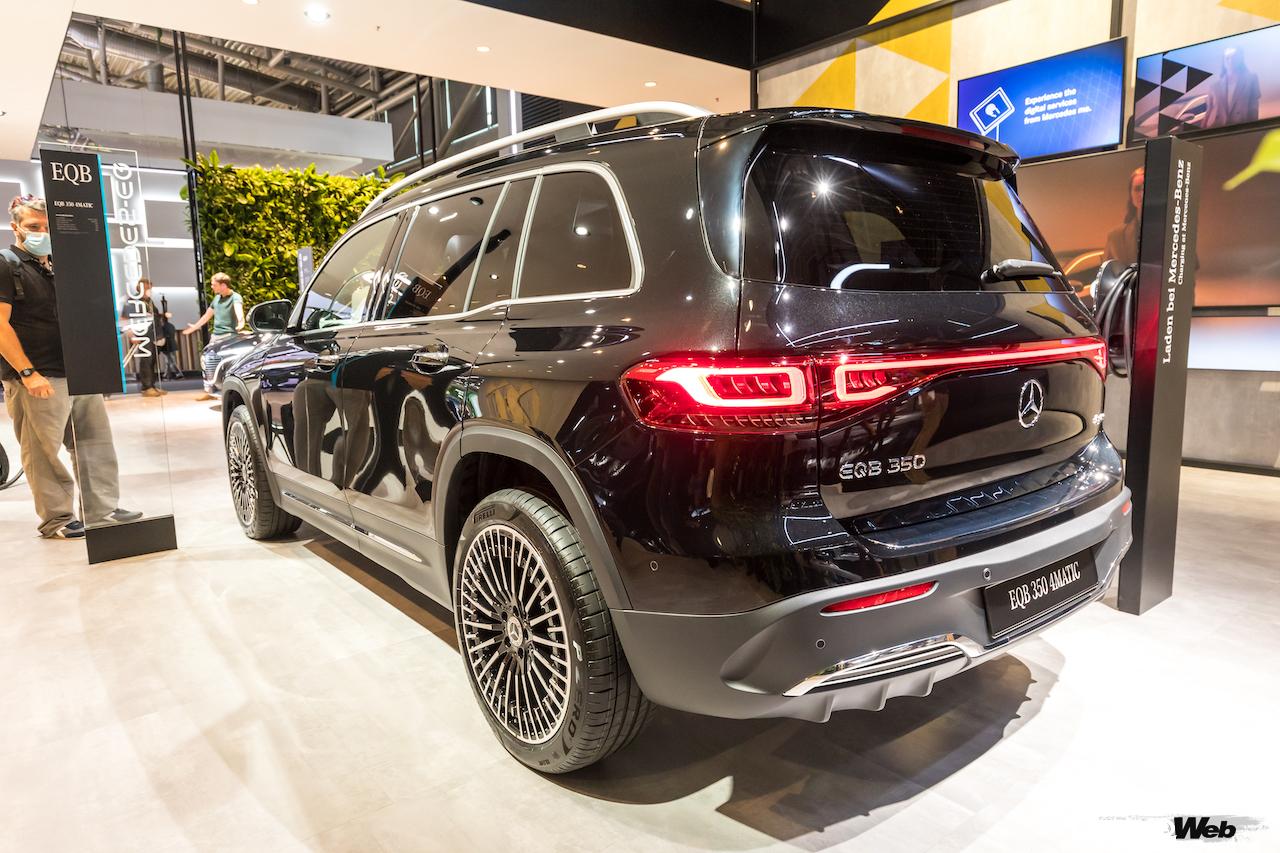 メルセデス・ベンツ EQBのリヤビュー