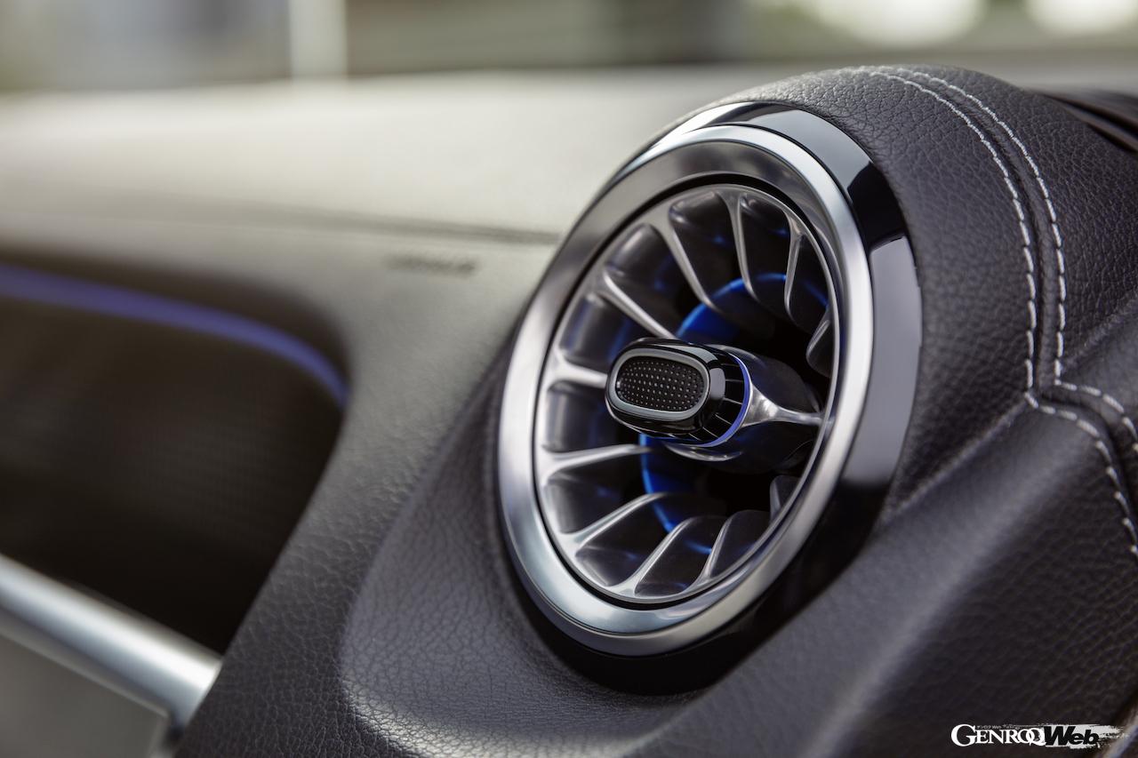 メルセデス・ベンツ EQBのエアコンルーバー