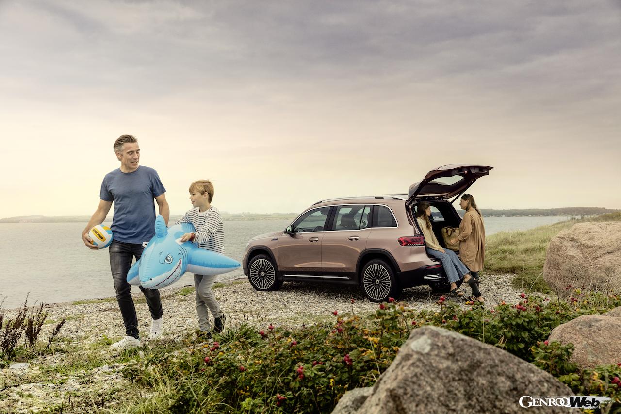 メルセデス・ベンツ EQBのリヤビュー