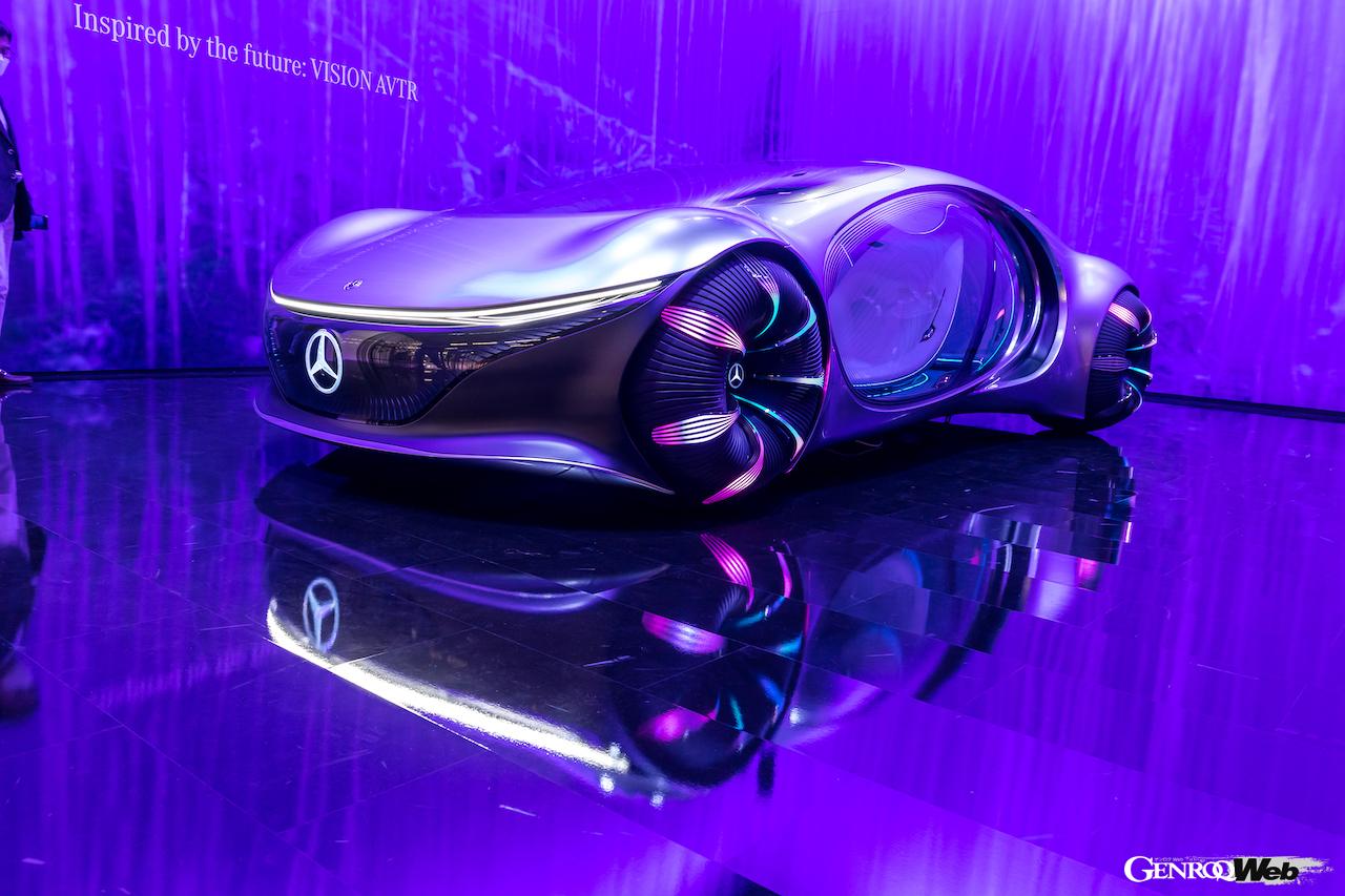 メルセデス・ベンツ ビジョン アバターのフロントビュー