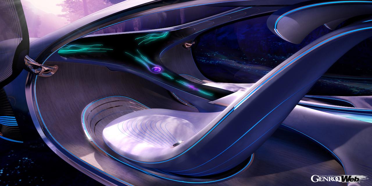 メルセデス・ベンツ ビジョン アバターのコクピット