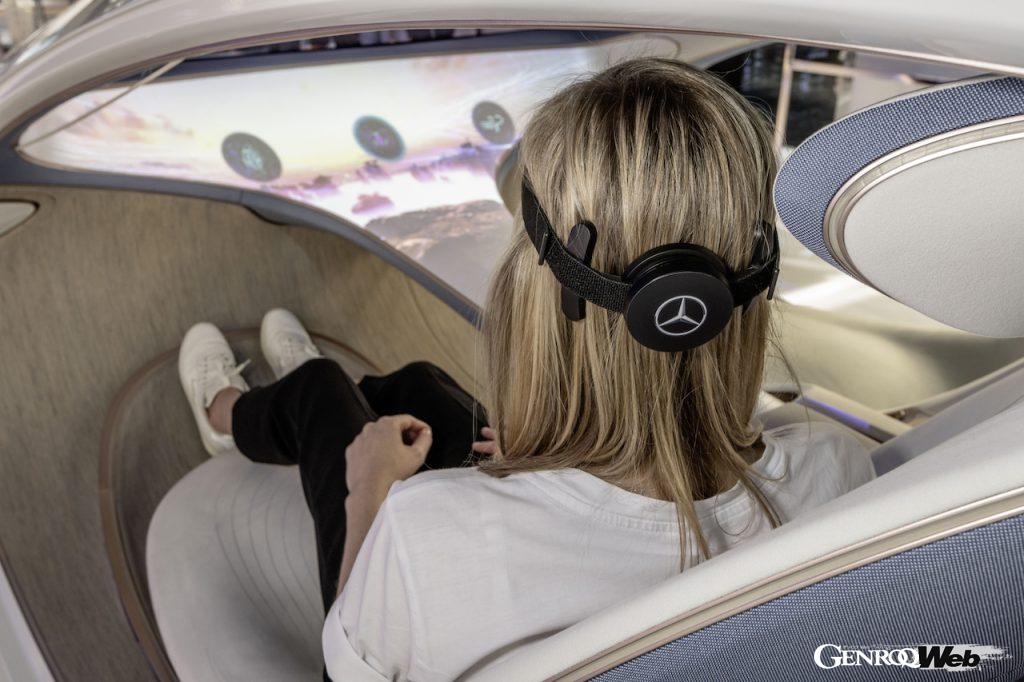メルセデス・ベンツ ビジョン アバターのコクピット