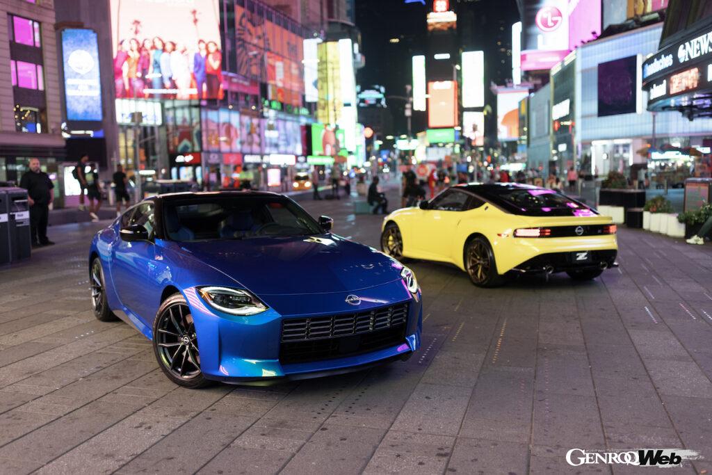 2021年8月18日に初公開された日産新型「Z」