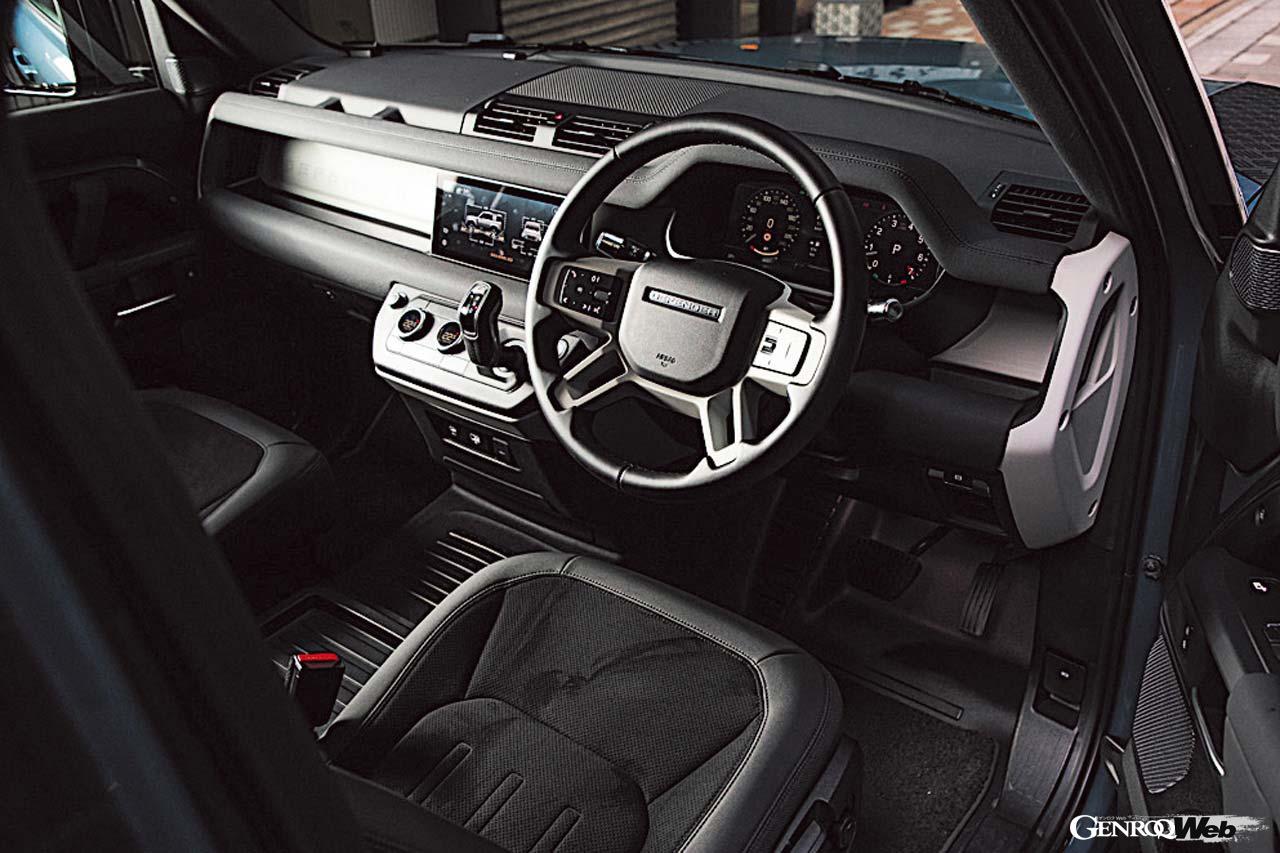 ランドローバー ディフェンダー 90 Sのインテリア