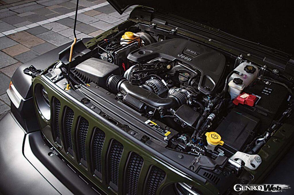 ジープ ラングラー ルビコン ソフトトップのエンジン