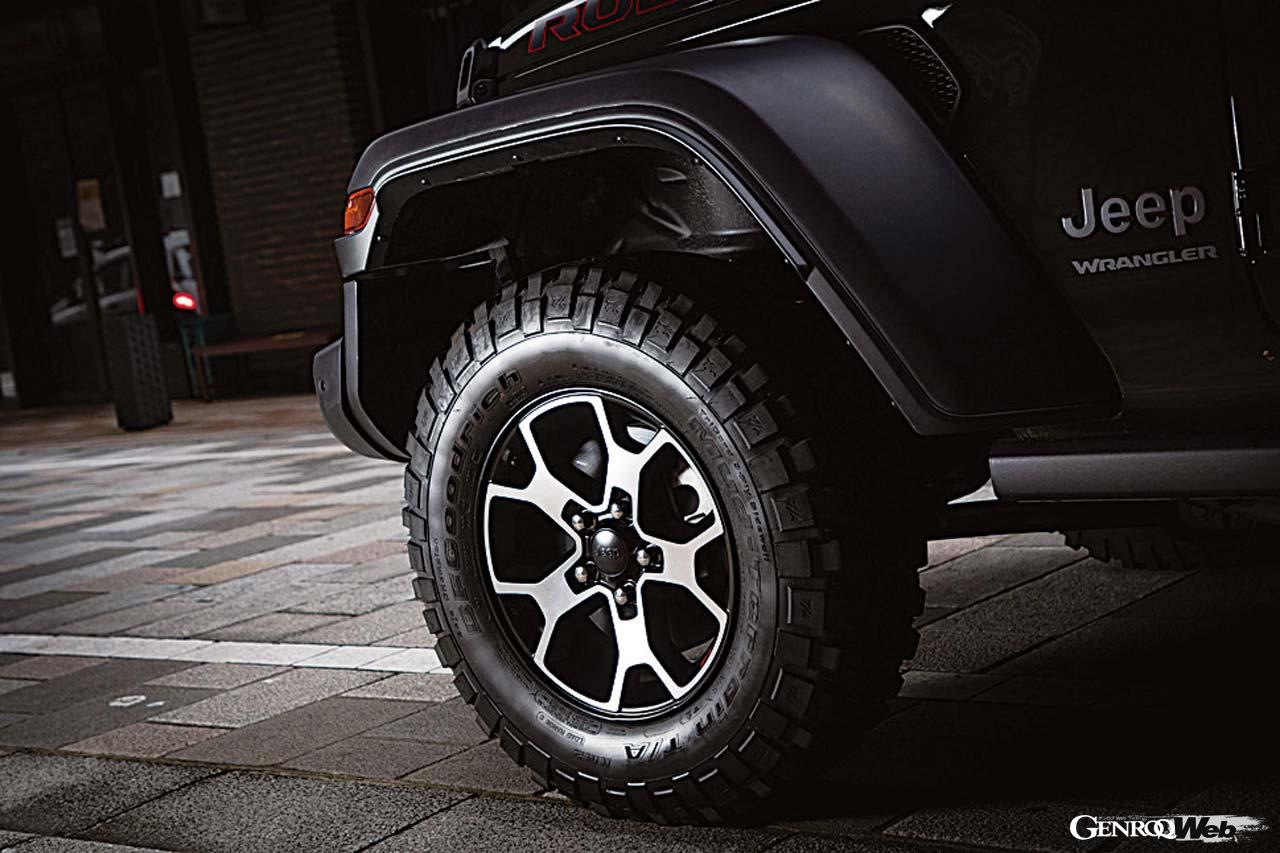 ジープ ラングラー ルビコン ソフトトップのホイール