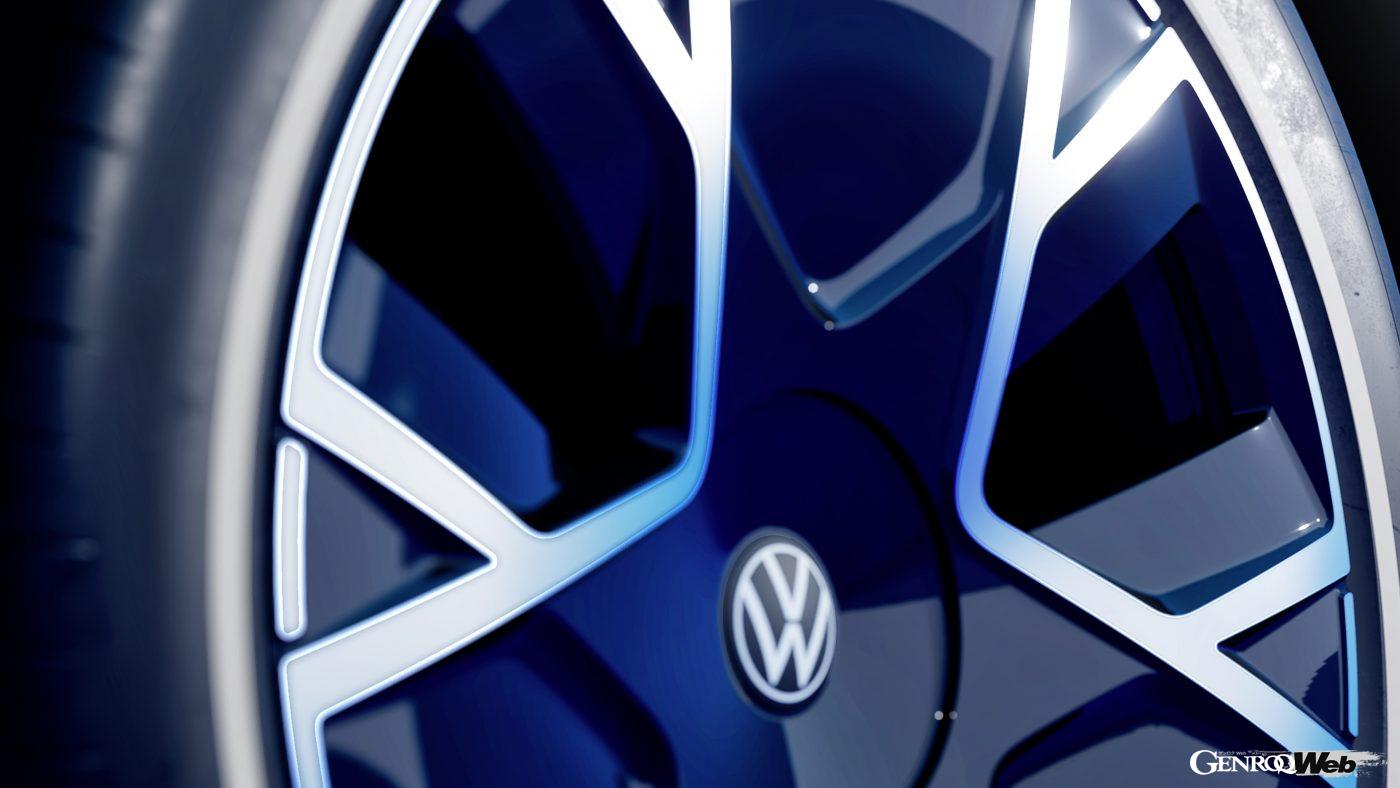 フォルクスワーゲンのコンセプトカー「ID. LIFE」。ホイール