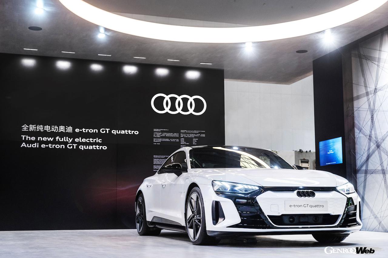 「デザイン シャンハイ 2021」のアウディブース