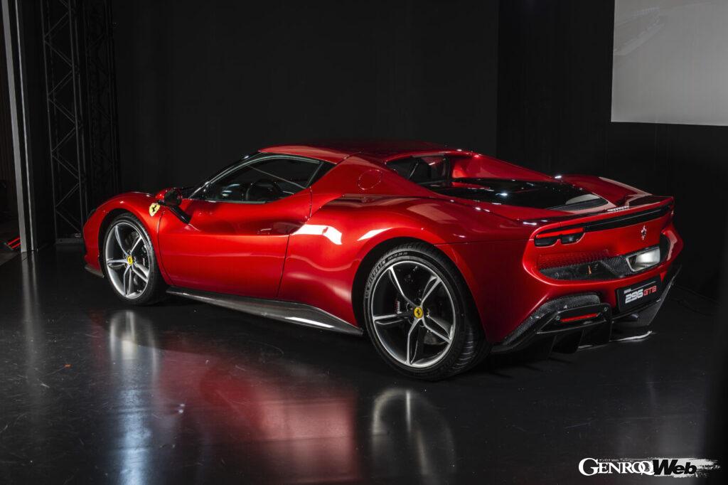 フェラーリ296GTBのリヤスタイル