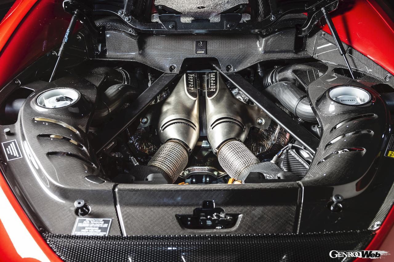 フェラーリ 296GTBのエンジン