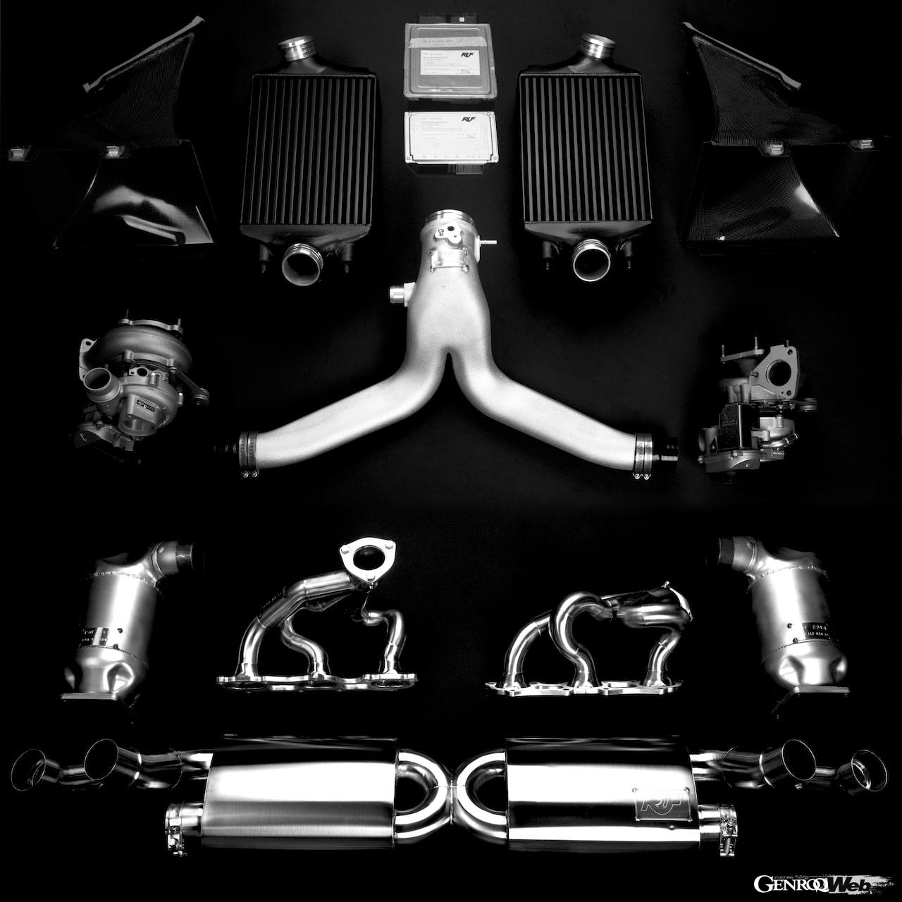 RUFオートモービル、ポルシェ991と992向けに新たなエンジンコンバージョンキットを発売