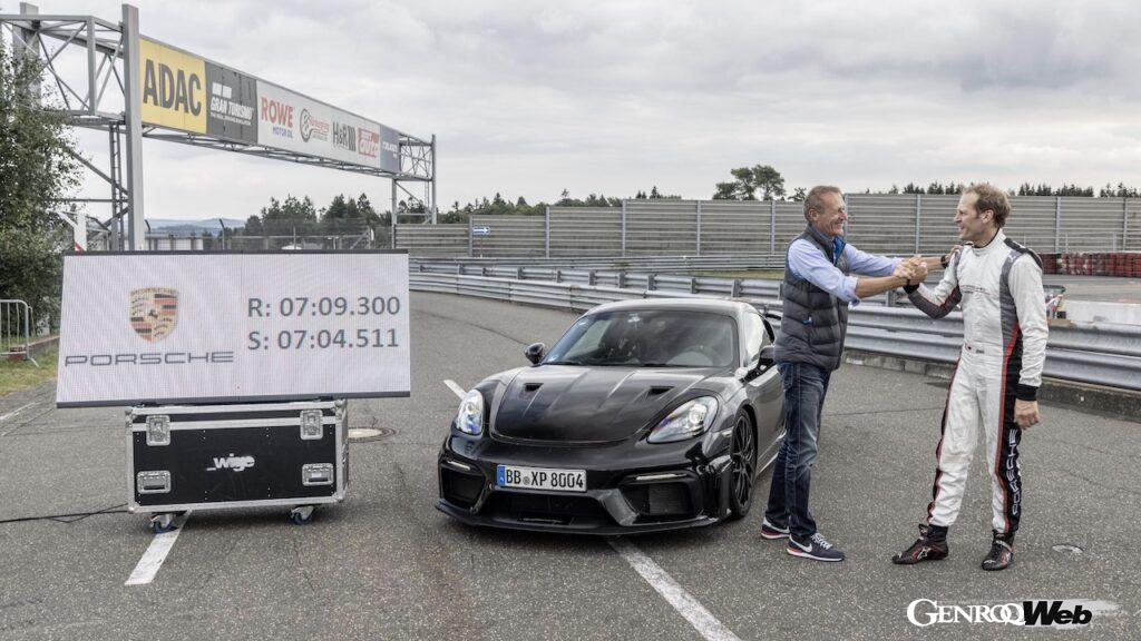 新型「ポルシェ 718 ケイマン GT4 RS」、ニュルブルクリンク・ノルドシュライフェで最終テストを敢行