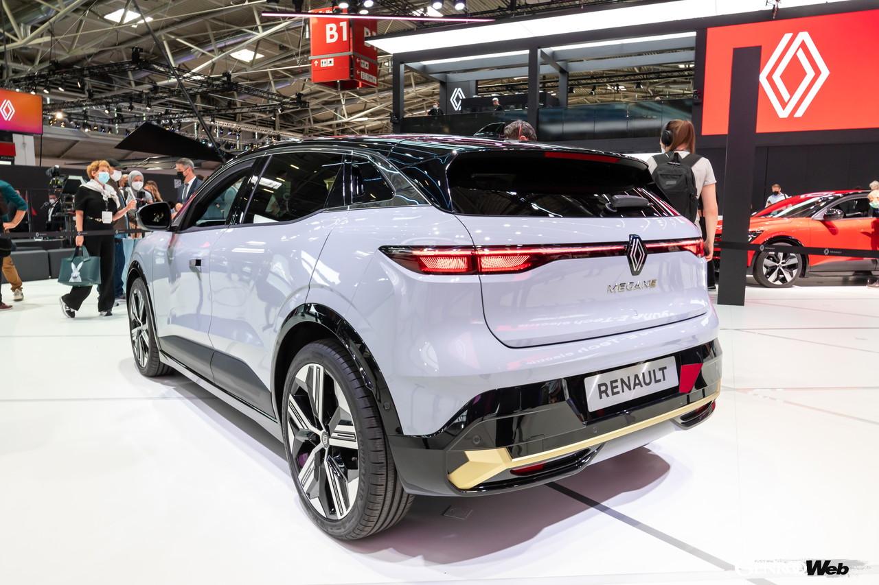 ルノー メガーヌ E-TECH エレクトリックのリヤスタイル