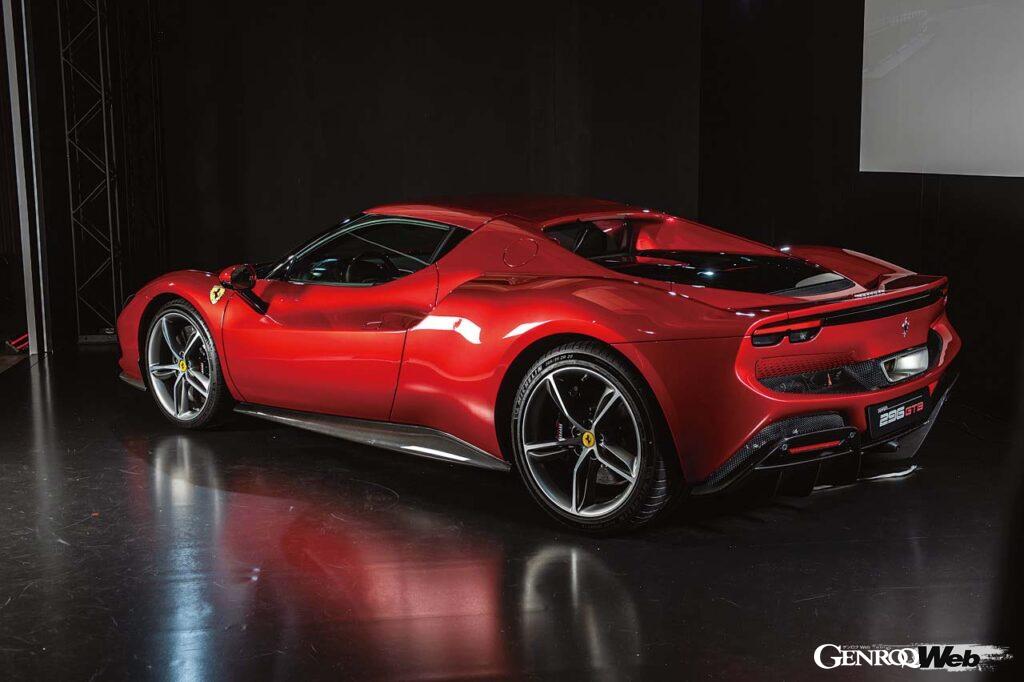 フェラーリ 296GTBのリヤスタイル