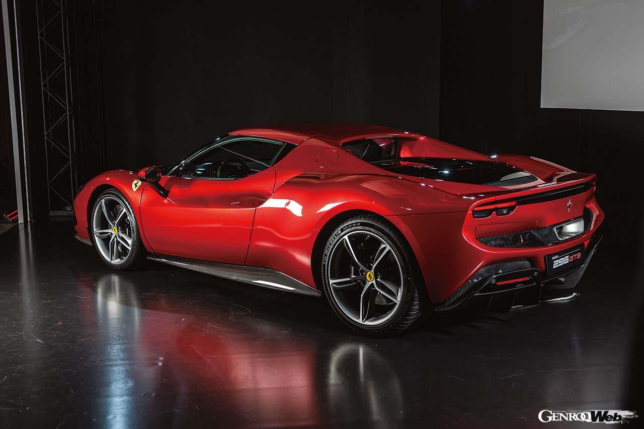 フェラーリ 296 GTBのリヤスタイル