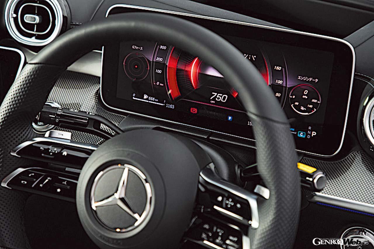 メルセデス・ベンツ C 200 アヴァンギャルドのメーター