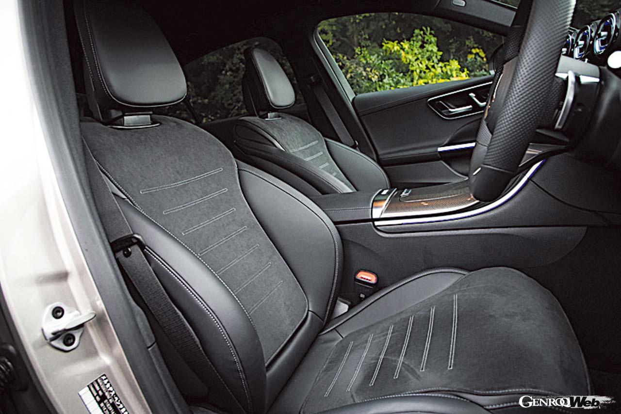 メルセデス・ベンツ C 200 アヴァンギャルドのフロントシート