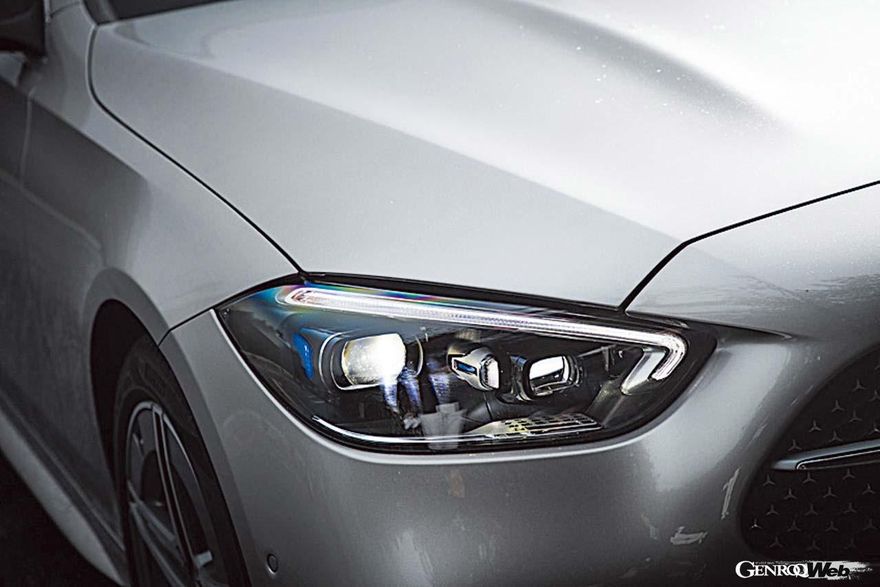 メルセデス・ベンツ C 200 アヴァンギャルドのヘッドライト