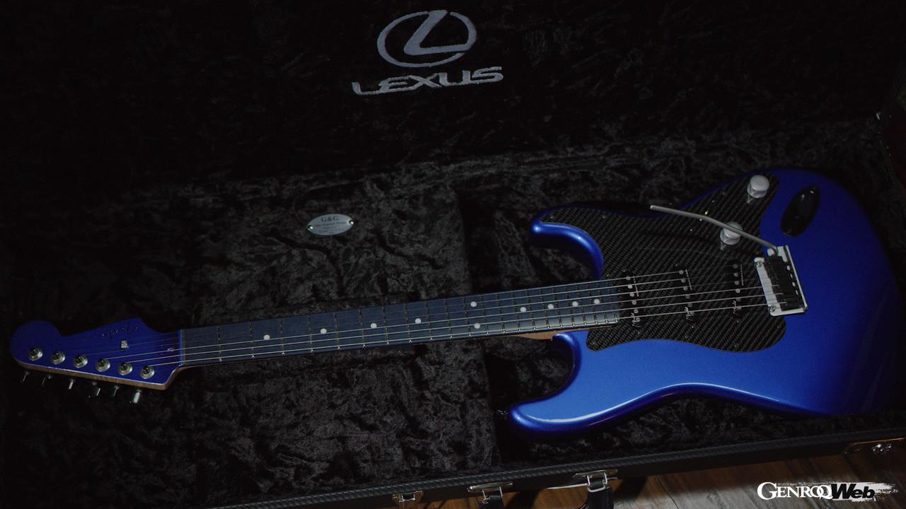 Fender Lexus LC Stratocasterのディティール