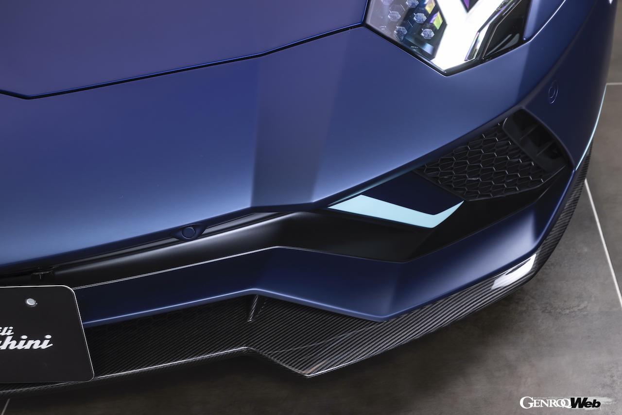 ランボルギーニ アヴェンタドール S ジャパン リミテッド エディションのアクセントカラー