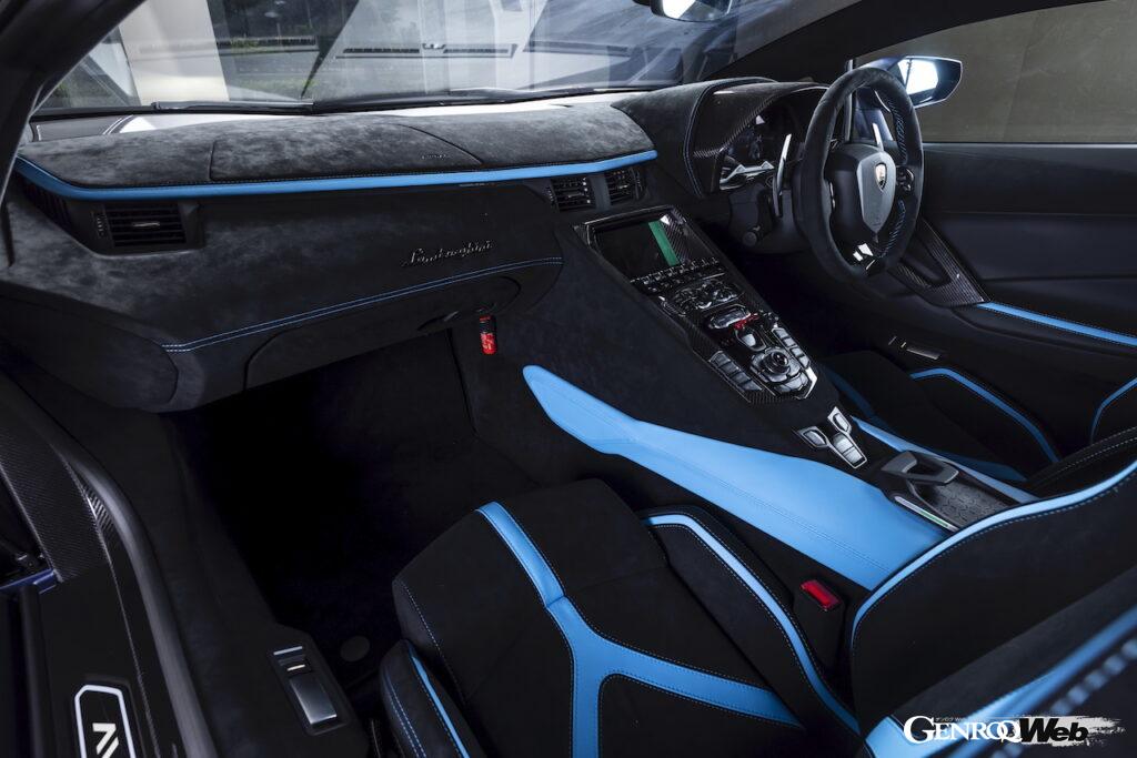 ランボルギーニ アヴェンタドール S ジャパン リミテッド エディションのキャビン