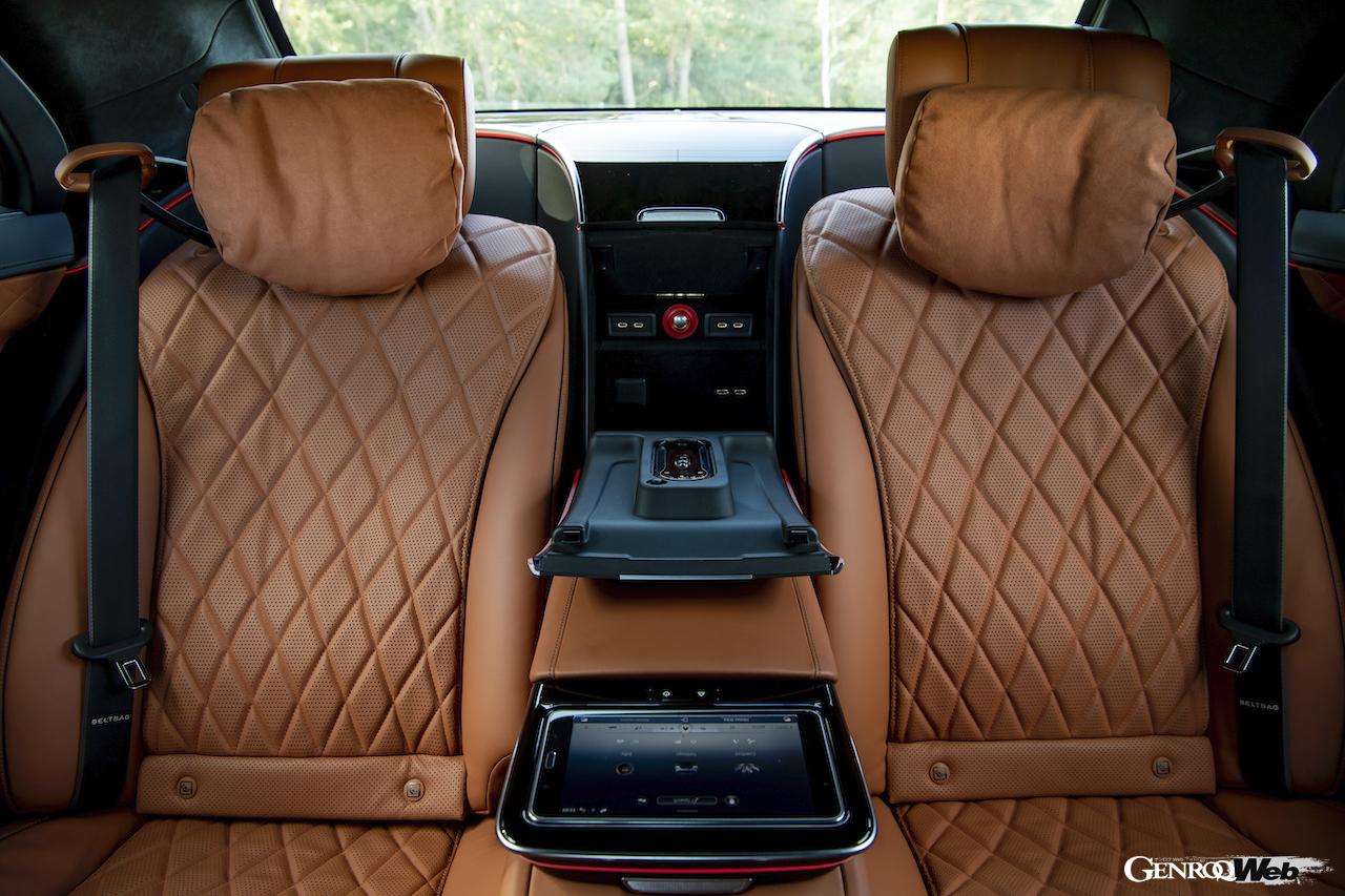 メルセデス・ベンツ S 680 ガード 4マティックのリヤシート