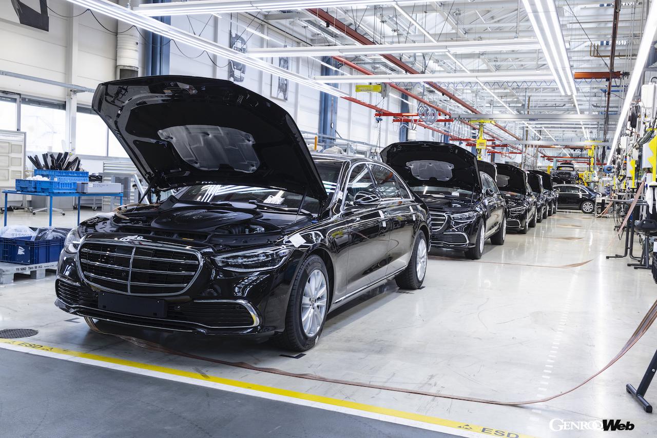 メルセデス・ベンツ S 680 ガード 4マティックの生産プロセス