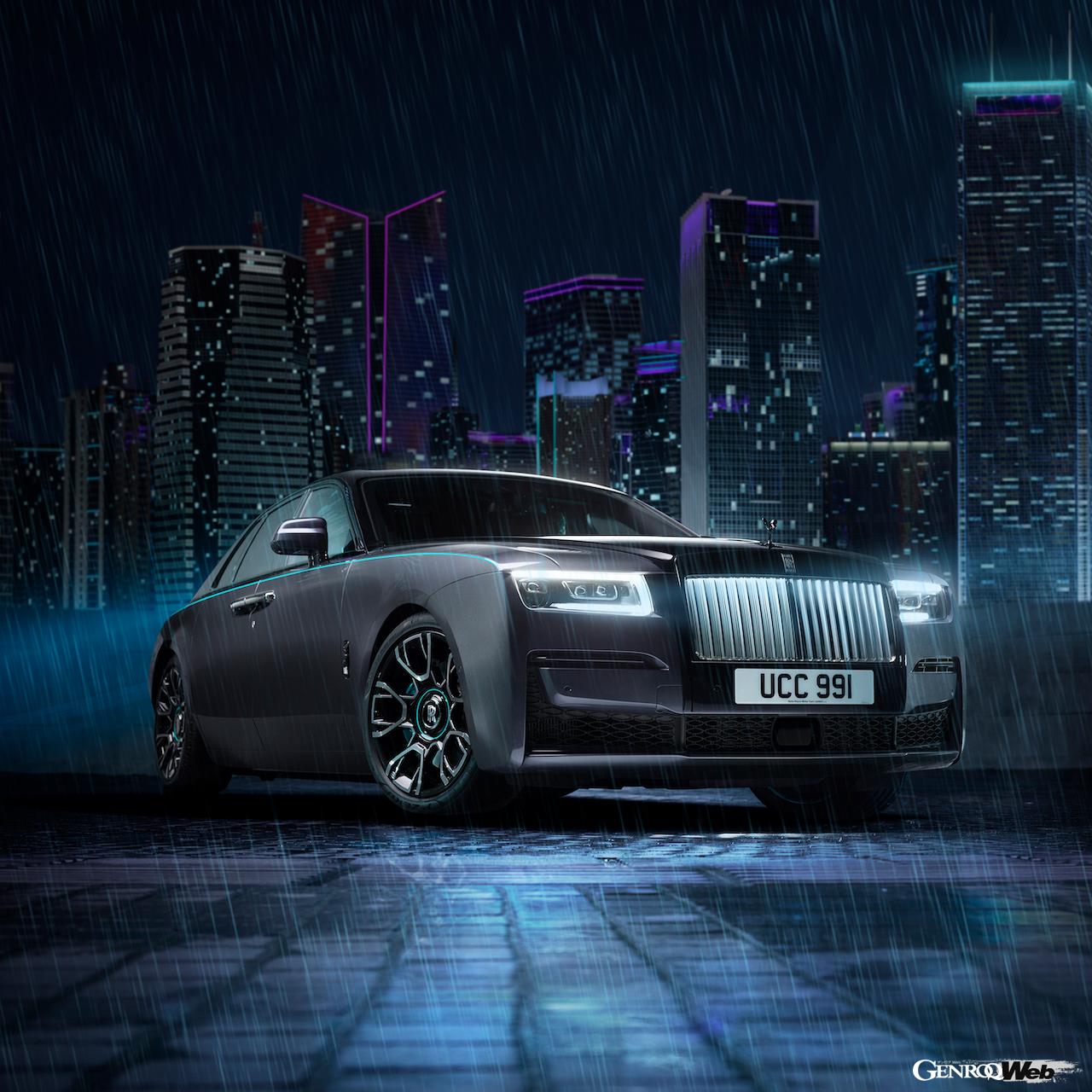 ロールス・ロイス ゴースト ブラック・バッジ仕様のフロントビュー