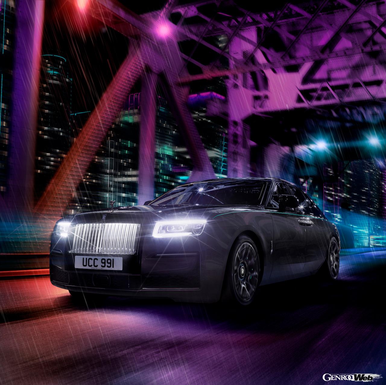 ロールス・ロイス ゴースト ブラック・バッジ仕様のフロントビュー